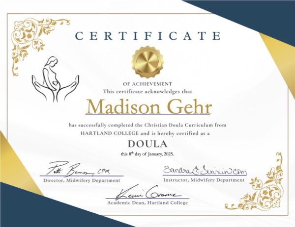 Certification