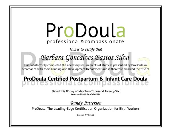 Certification