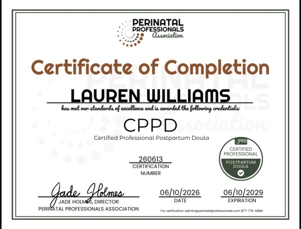 Certification
