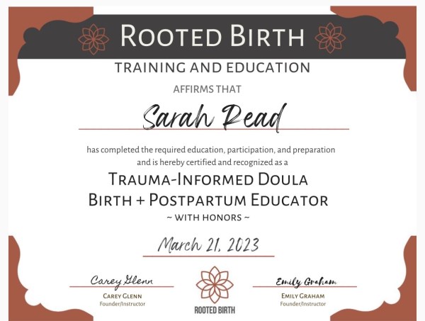 Certification