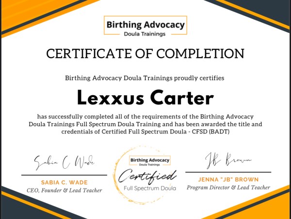 Certification
