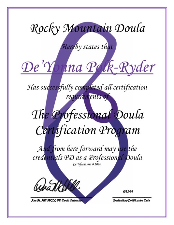 Certification