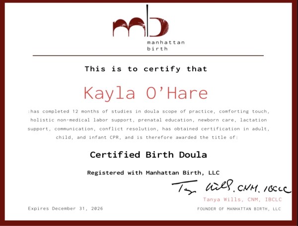 Certification