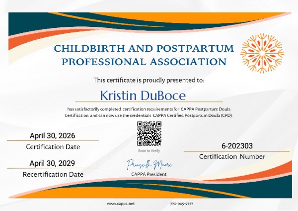 Certification