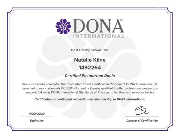 Certification