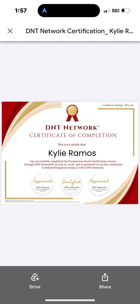 Certification