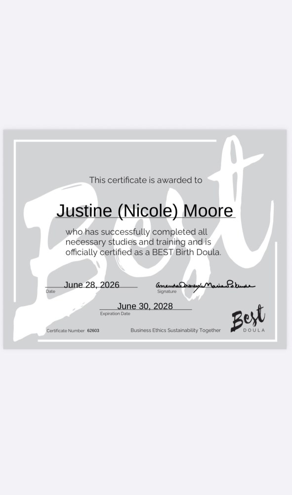 Certification