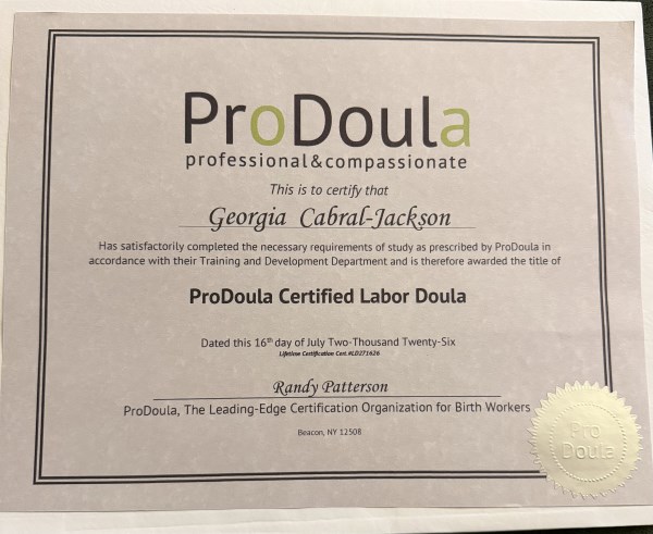 Certification