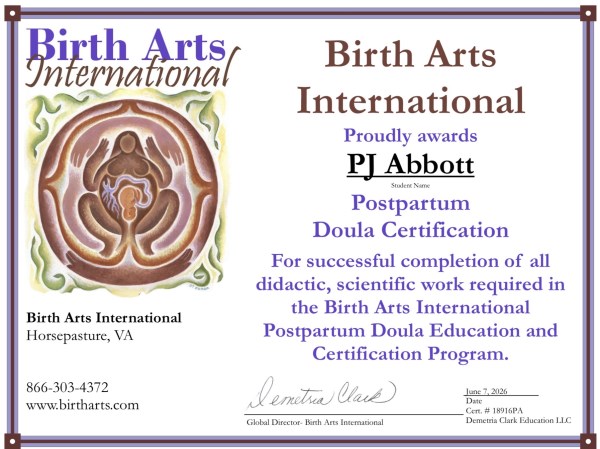 Certification