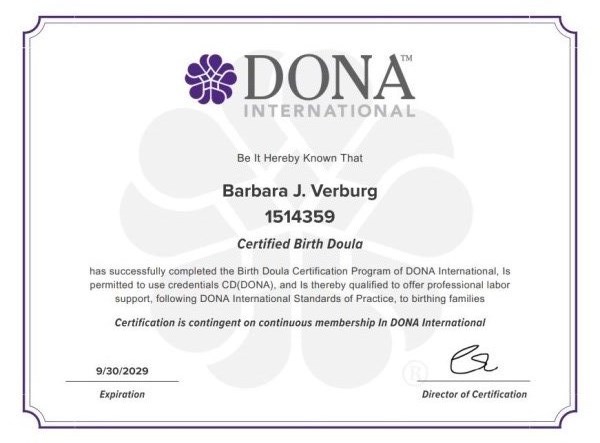 Certification