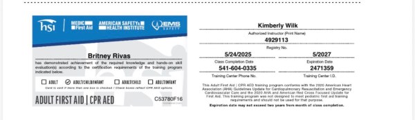 credential