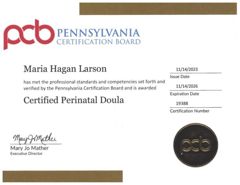 Certification