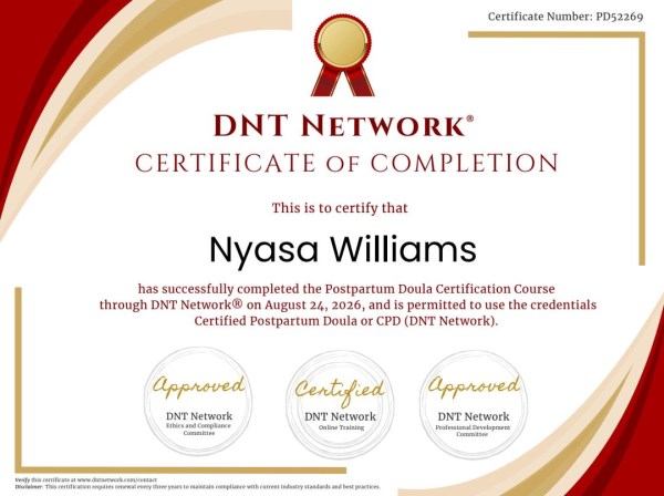 Certification