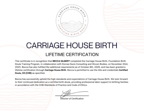 Certification