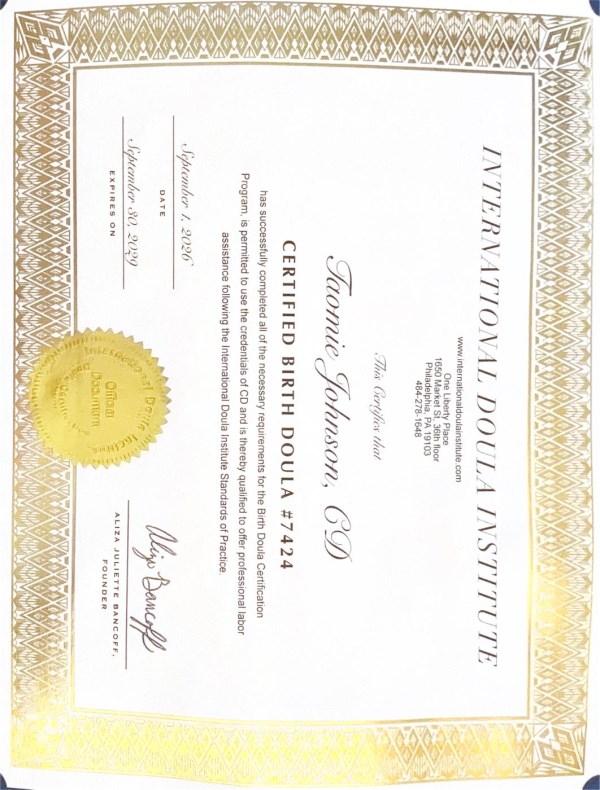 Certification