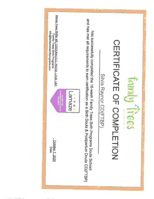 Certification