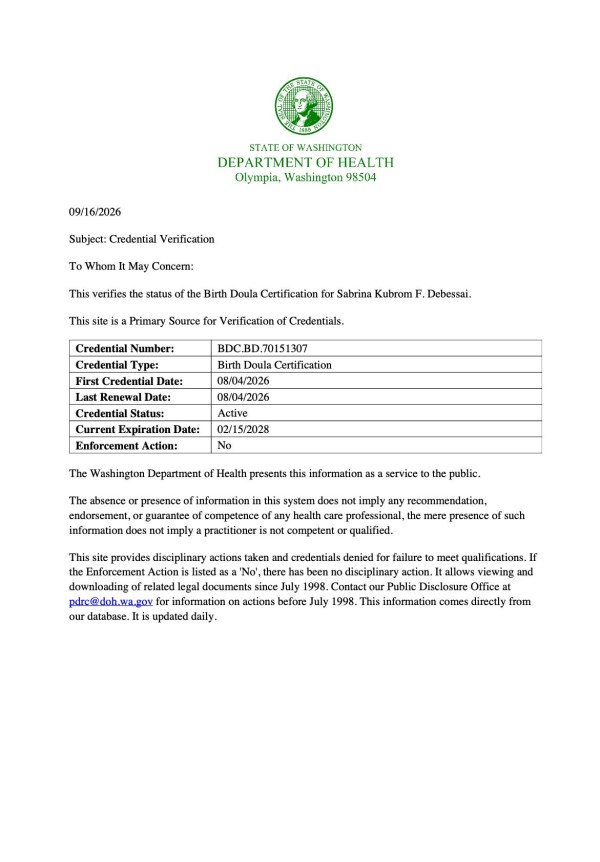 Certification