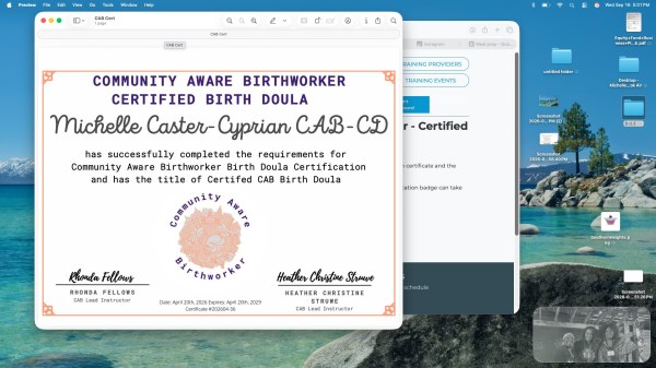 Certification