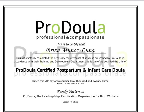 Certification