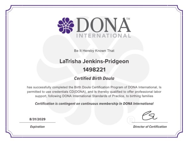 Certification
