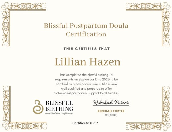 Certification