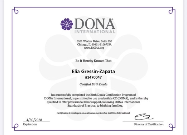 Certification