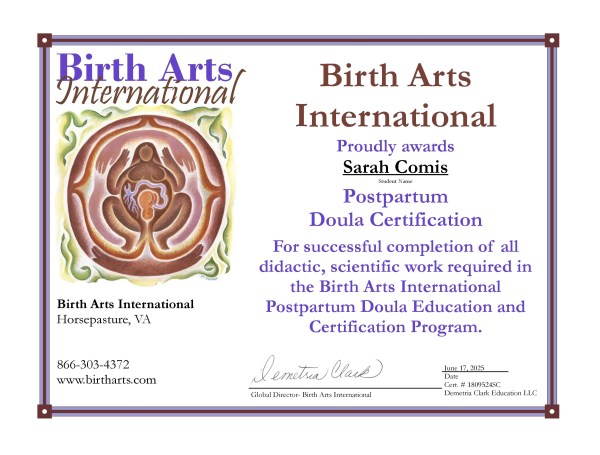 Certification