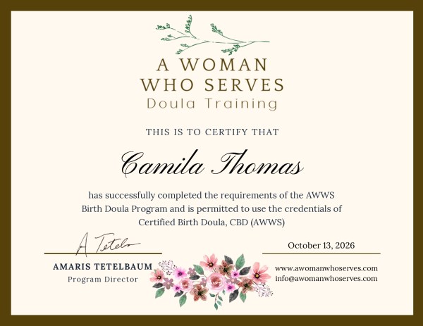 Certification
