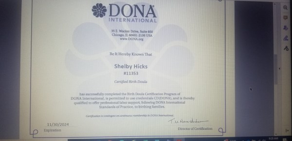 Certification