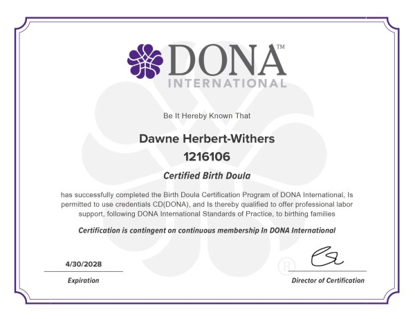 Certification