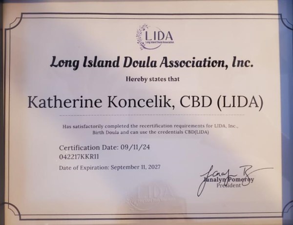 Certification