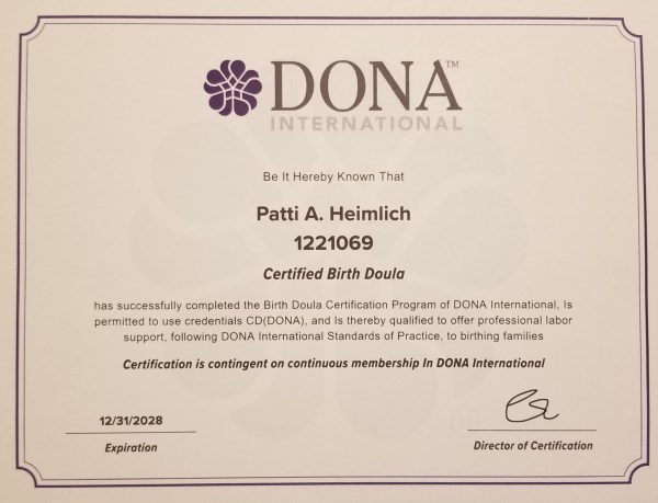 Certification