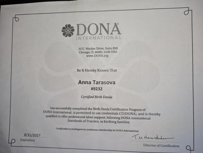 Certification