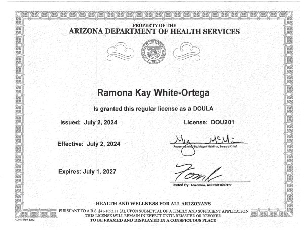 Certification