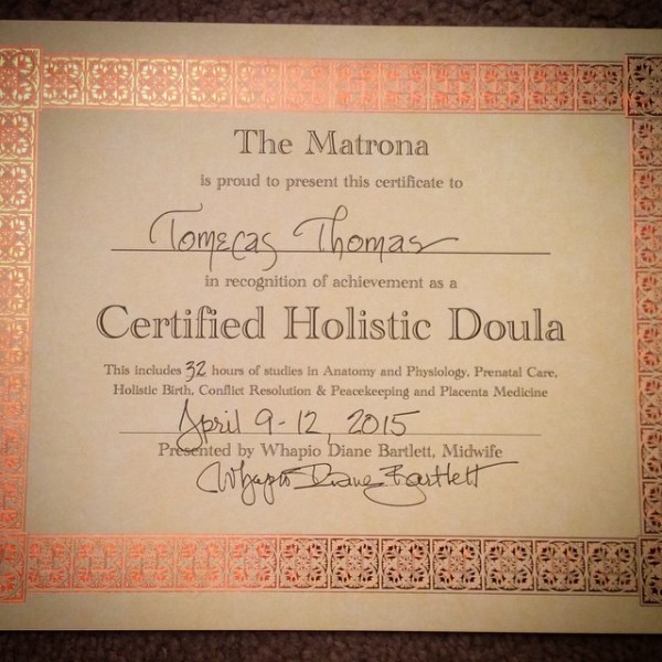 Certification