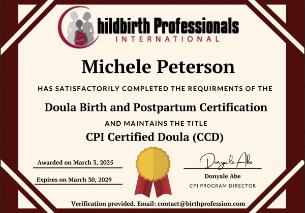 Certification