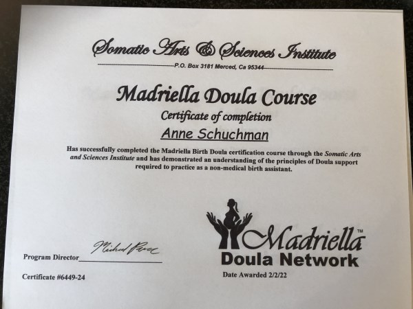 Certification