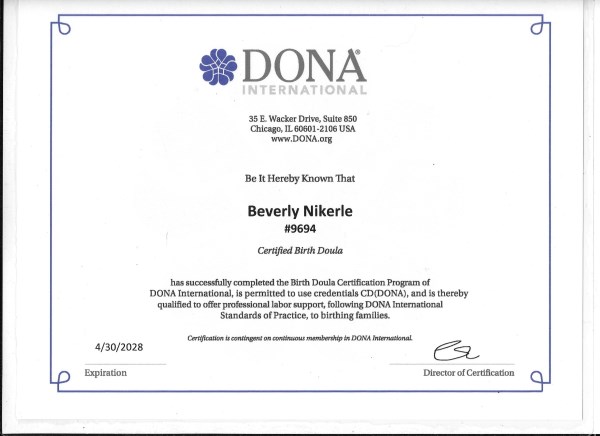 Certification