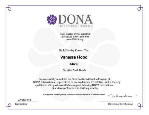 Certification