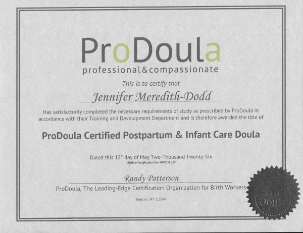Certification