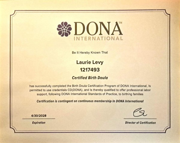 Certification