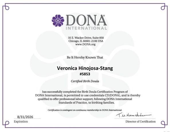 Certification