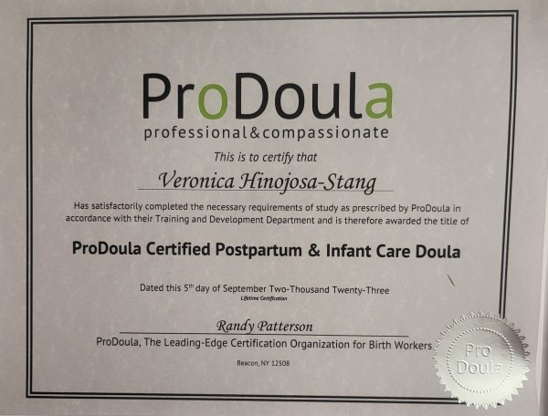 Certification