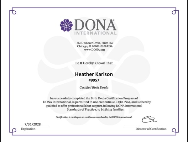Certification