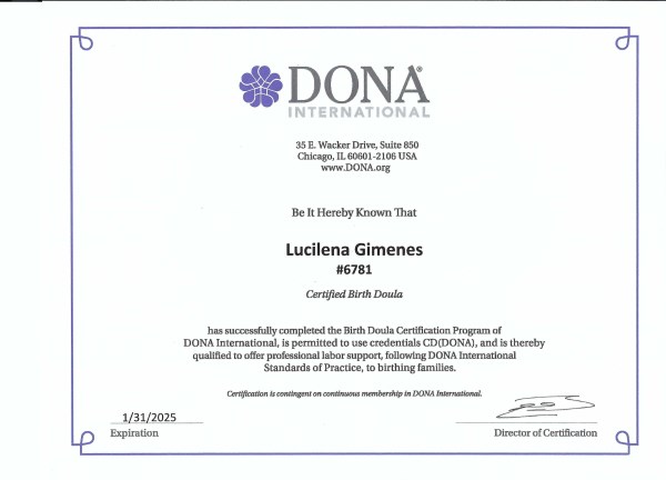 Certification