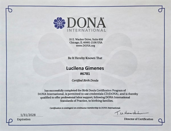 Certification