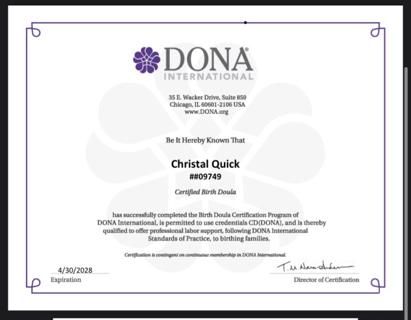 Certification