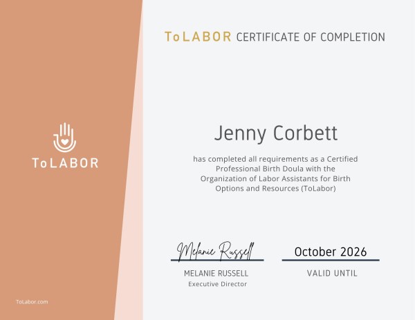 Certification