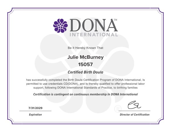 Certification