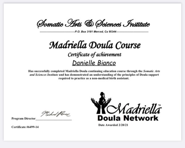 Certification